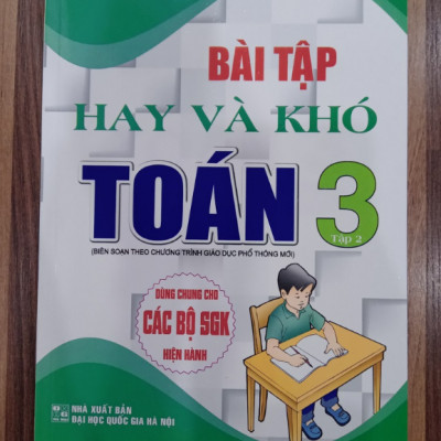 Sách - Bài Tập Hay Và Khó Toán 3 (Tập 2)