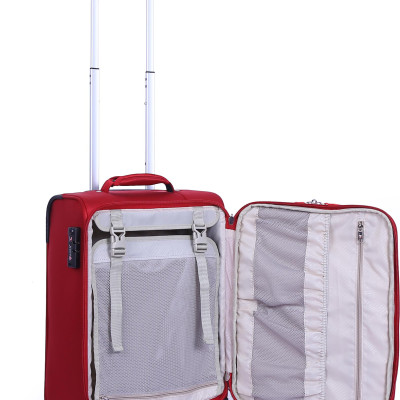 Vali vải Sakos Winner 4.5 (Size cabin/TSA/Đỏ)