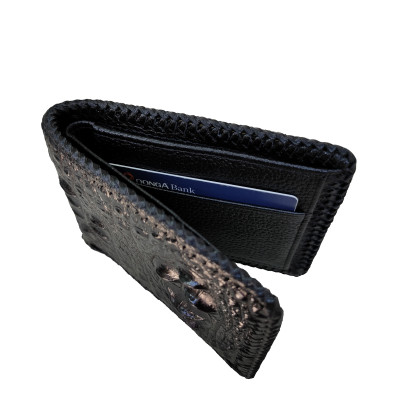 Ví Nam-Bóp Nam HÀ NAM Da Cá Sấu Thật Cao Cấp VDCS2025