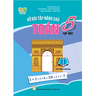 Sách - Vở bài tập nâng cao Toán 5 - tập 1 (Kết nối tri thức với cuộc sống)