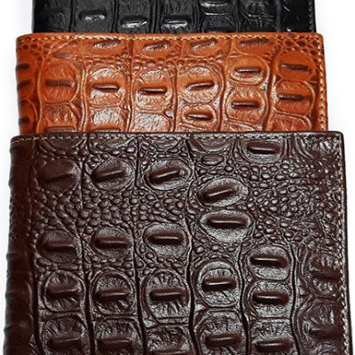 Bóp Ví Nam Da Bò Thật Teramo 3 Màu Cao Cấp V01