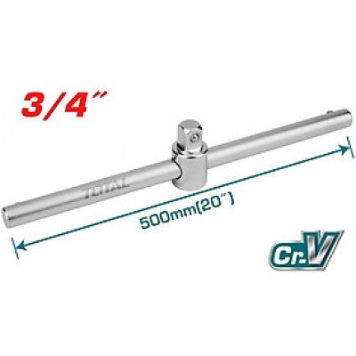 THANH TRƯỢT 3/4" DÀI 500MM TOTAL THTSTB34201 - HÀNG CHÍNH HÃNG