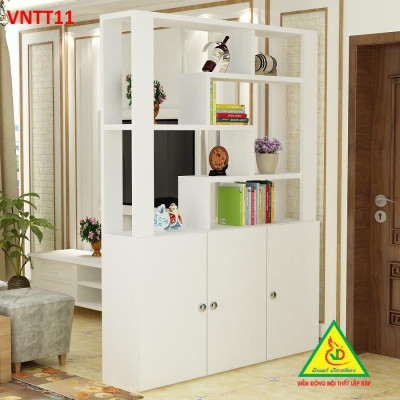TỦ KỆ TRANG TRÍ KIÊM VÁCH NGĂN VNTT11 - Nội thất lắp ráp Viendong Adv