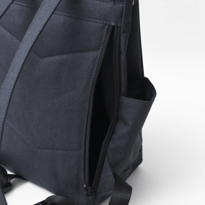 Balo ANELLO nắp đậy vải polyester chống nhiệt cỡ nhỏ AT-H1931