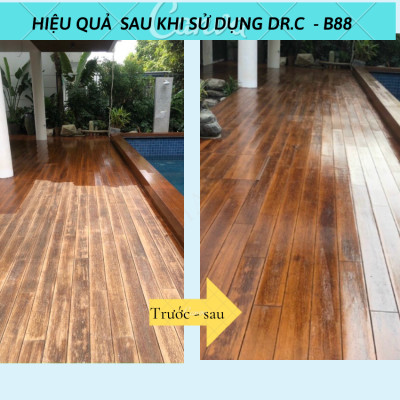Dung Dịch Phủ Bóng, Phục Hồi Độ Bóng, Tạo Lớp Bảo Vệ Sàn, Chống Trơn Trượt Sàn Gỗ Dr.C CHÍNH HÃNG B88 500ml Super Protect