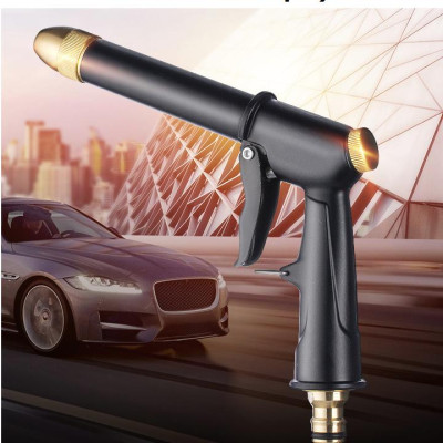 Vòi nước vòi phun nước rửa xe tưới cây tăng áp thông minh + bộ dây bơm nước cao cấp TLG  loại 7.5m (dãn nở 22m)  206733-1