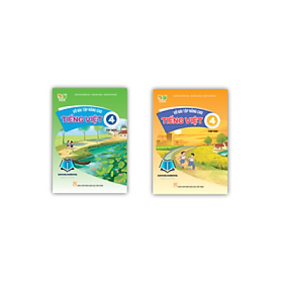 Sách - Combo Vở bài tập nâng cao Tiếng Việt 4 tập 1 + 2 (Kết nối tri thức với cuộc sống)