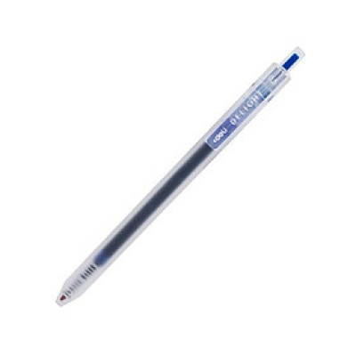 Bút Gel Bấm 0.5Mm Màu Xanh Dương Nhạt EG118-Lb