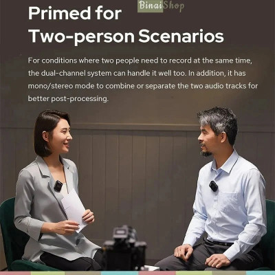 Godox MoveLink II - Micro Cài Áo Không Dây 2.4GHz Cho Smartphone, Máy Ảnh, Sử Dụng 10 Giờ, Phạm Vi Thu 100m - Hàng Nhập Khẩu