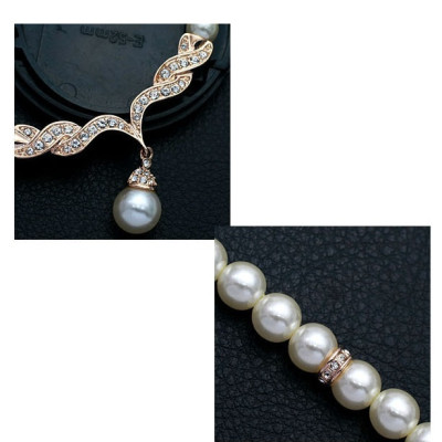 Bộ trang sức nữ thời trang phong cách hàn quốc gồm trọn bộ vòng cổ + bông tai