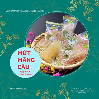 Mứt Mãng Cầu Truyền Thống Đặc Biệt Thơm Ngon Thành Long 200gr 