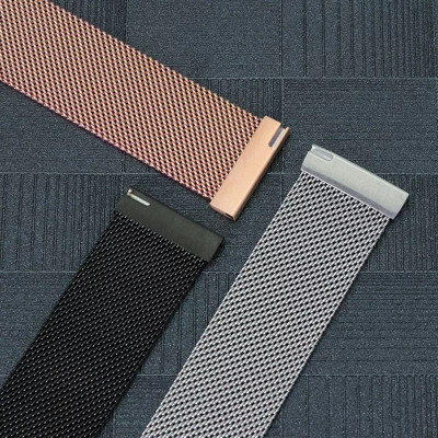 Khung viền bezel ( benzen ) đính hạt 42mm và dây Milanese 20mm dành cho Samsung Galaxy Watch 4 42mm