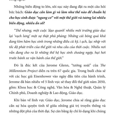 Giáo Dục - Tương Lai & Đổi Mới