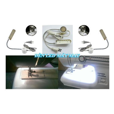 Đèn led gắn máy may 20 bóng ánh sáng trắng- Hàng nhập khẩu