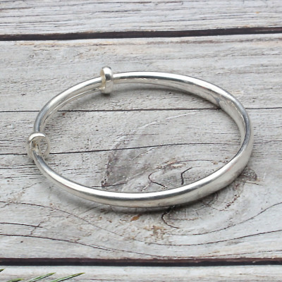 Lắc Tay Nữ Bạc Ta Tự Chỉnh Size Bạc Hiểu Minh LTU512