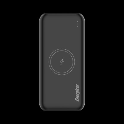 Sạc dự phòng Energizer 10,000mAh /3.7V Li-Polymer QE10009PQBK, Sạc nhanh 20W, Sạc không dây 18W, bảo hành 24 tháng 1 đổi 1 - Hàng chính hãng