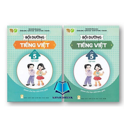 Sách - Bồi dưỡng Tiếng Việt lớp 5 Tập 1 + Tập 2 (Kết nối tri thức với cuộc sống)