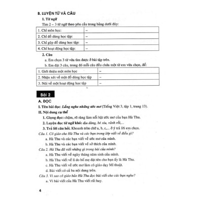 Bồi Dưỡng Tiếng Việt Lớp 3 (Bám Sát Sách Giáo Khoa Chân Trời Sáng Tạo - HA