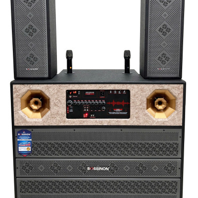 Loa tủ công suất lớn thương hiệu Bossinon G15K6- công suất 2.400w - Hàng chính Hãng