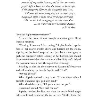 Bridgerton 3: An Offer From A Gentleman