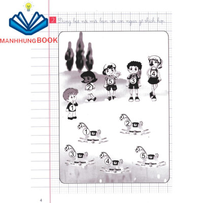 Sách Bổ Trợ - Vở Ô Li Bài Tập Toán Lớp 1 - Quyển 1 (Bám Sát SGK Kết Nối Tri Thức Với Cuộc Sống)