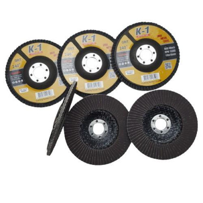 10 viên Đá nhám xếp 240# | Đĩa ráp xếp | Bánh nhám xếp K1 D100 240#