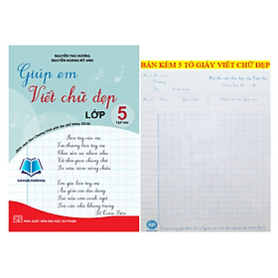 Sách - Giúp em viết chữ đẹp lớp 5 - tập 2 (Theo SGK CD và KNTT) (KP)