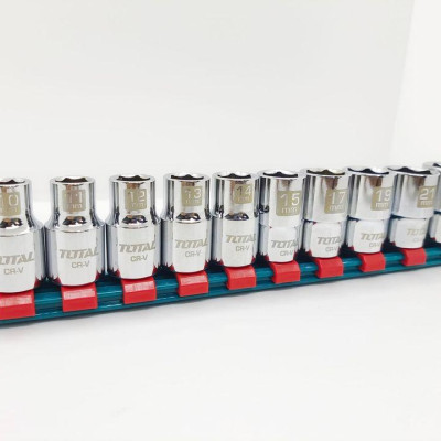 BỘ 10 ĐẦU TUÝP 1/2 INCH TOTAL THT121101 - HÀNG CHÍNH HÃNG