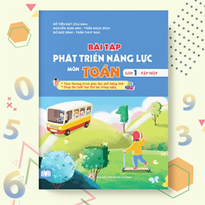 Bài tập phát triển năng lực môn toán lớp 1 tập 1 - PB1