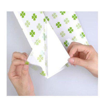  (HCM) Tranh dán tường 3d hoa sen trắng 5 trang trí phòng khách, phòng thờ có sẵn keo