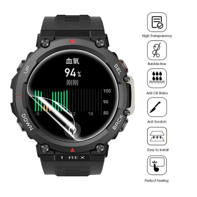 Miếng dán TPU Mềm Mại Bảo Vệ màn hình dành Cho Amazfit T Rex / T Rex 2 / T-Rex Pro
