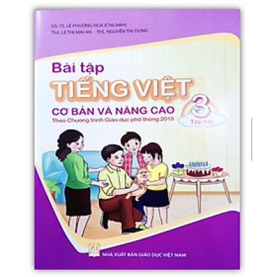 Sách - Bài tập tiếng việt cơ bản và nâng cao lớp 3 - tập 2 ( Theo chương trình GDPT 2018 )