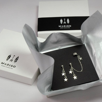 Bông tai ôm vành style Mỹ latinh quyến rũ sexy 1 đôi