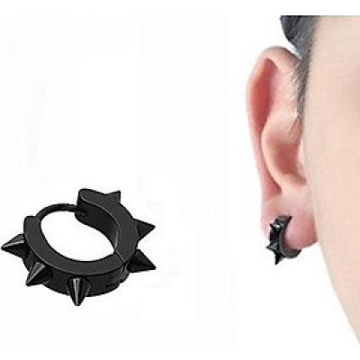 Bong tai nam titant gai đen