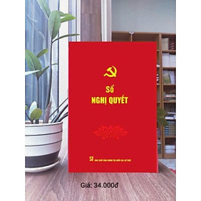 Sổ nghị quyết - bản in 2025