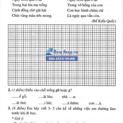 Đề Kiểm Tra Môn Tiếng Việt Lớp 2 (Bám Sát SGK Chân Trời Sáng Tạo) - HA