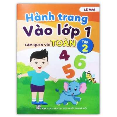 Sách - Combo Hành trang vào lớp 1 Làm quen với Toán (T1 + T2)