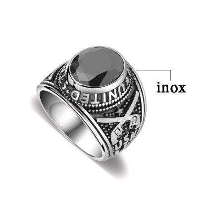 Nhẫn nam titan cao cấp thời trang rẻ đẹp nhẫn mỹ inox thép không gỉ trangsucpt đá đỏ nhẫn PTNNA05