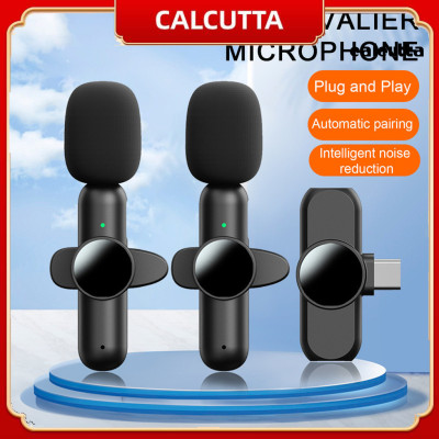 Bộ Micro Thu Âm Cài Áo Không Dây (2 Mic) Cho Điện Thoại Iphone IOS Cổng Lightning Máy Tính, Máy Ảnh Chống Ồn Dùng Quay Tiktok, Livestream, Ghi Âm, Quay Video  Thu Âm To, Tiếng Trong Veo Thích Hợp Cho 1 Hoặc 2 Người Ở Khoảng Cách Xa – Hàng Nhập Khẩu