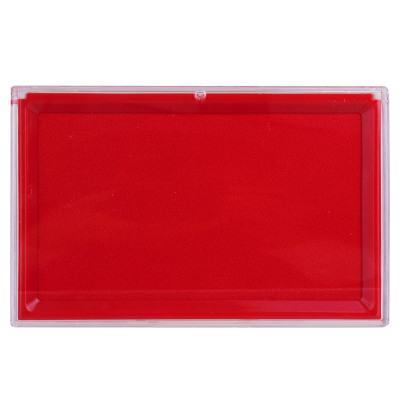 Khay Mực Dấu Deli, 138X88X26 Mm, Đỏ - E9864