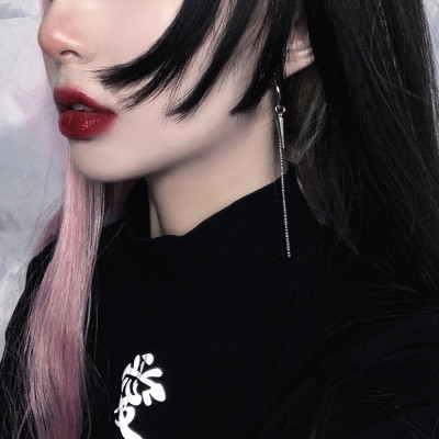 Bông tai xích đinh ngầu bá cháy unisex