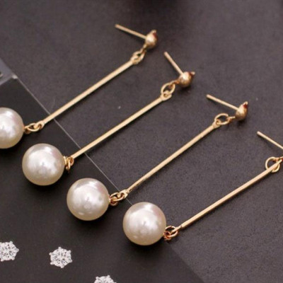 Bông Tai Graceful Pearl Korea Style Liti - 2034