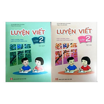 Sách Combo Luyên viết lớp 2 (Tập 1+Tập 2)