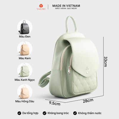 Balo Yuumy ( Thời trang nữ đựng vừa A4 - Balo da Seasand YBA108 )
