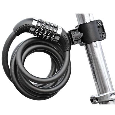Khóa dây xe đạp 5 số đổi được mã 1.2m