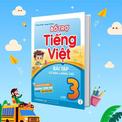 Sách - Bổ Trợ Tiếng Việt Bài Tập Cơ Bản Và Nâng Cao Lớp 3 - Combo 2 Tập - Megabook