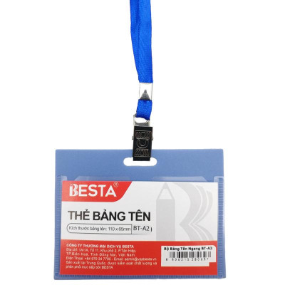 Bảng Tên Nhựa Ngang - Besta BT-A1