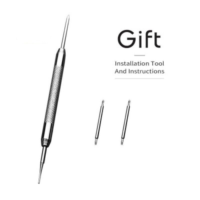 Bộ Dây Da Thay Thế Cho Đồng Hồ Đeo Tay Nam Nữ Nhiều Size