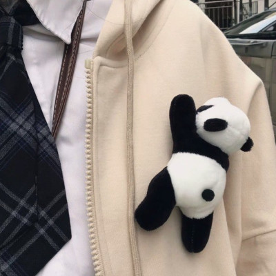 Trâm cài gấu trúc treo áo, balo, túi xách