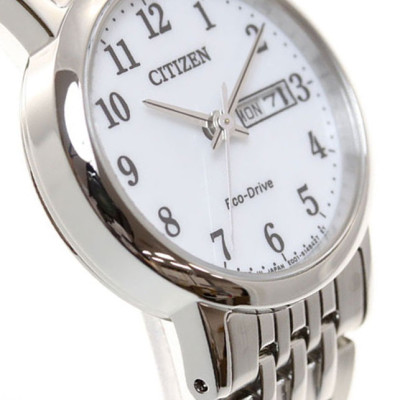 Đồng Hồ Nữ Citizen Dây Thép Không Gỉ EW3250-53A - Mặt Trắng (Sapphire)